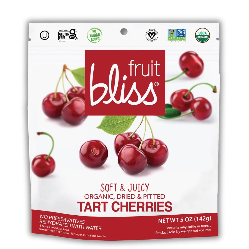 Product image of Fruit Bliss Organic Tart Cherries Dried Plant 4 oz 4 oz